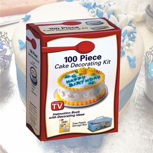 100 Piece Cake Decorating Kit 100 parça Pasta Dekorasyon Seti